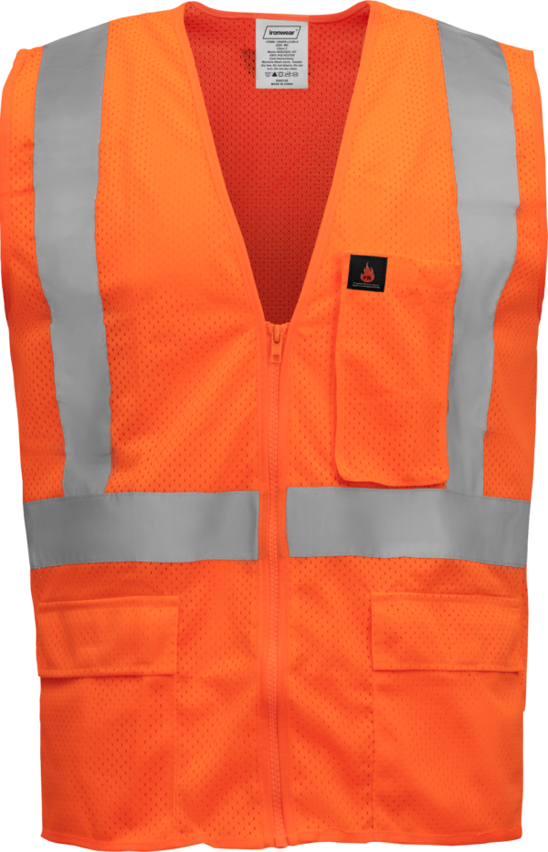 Ironwear 1284FR-Z Flame Retardant Vest - Image 3